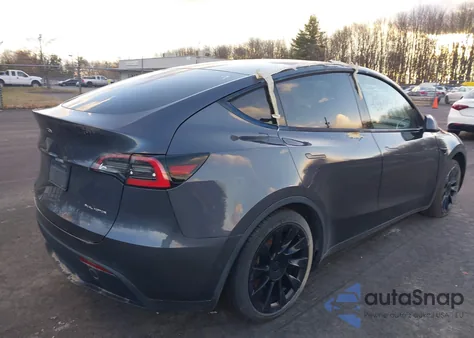 2020 Tesla Model Y Long Range Dual Motor All-Wheel Drive from USA, damaged, VIN 5YJYGDEE3LF048656